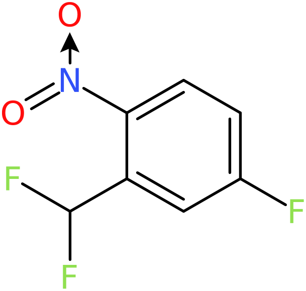 CAS: 1214333-17-1 | 2-(Difluoromethyl)-4-fluoro-1-nitrobenzene, >95%, NX17607