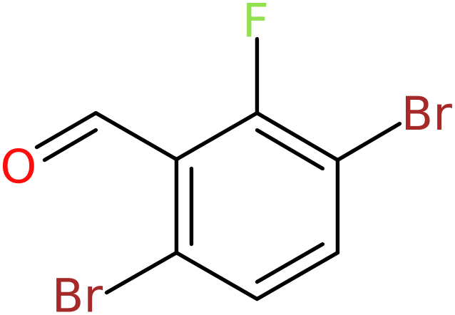 CAS: 870703-68-7 | 3,6-Dibromo-2-fluorobenzaldehyde, >97%, NX65142