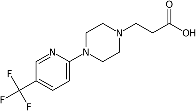 CAS: 1031929-07-3 | 3-{4-[5-(Trifluoromethyl)pyridin-2-yl]piperazin-1-yl}propanoic acid, NX11853