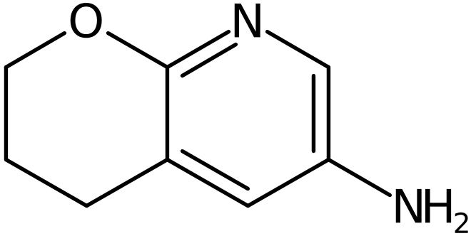 CAS: 1346447-21-9 | 3,4-Dihydro-2H-pyrano[2,3-b]pyridin-6-amine, NX21664