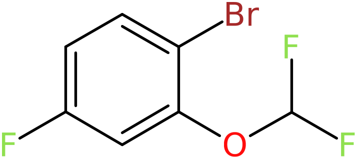 CAS: 954235-83-7 | 2-(Difluoromethoxy)-4-fluorobromobenzene, >98%, NX70881