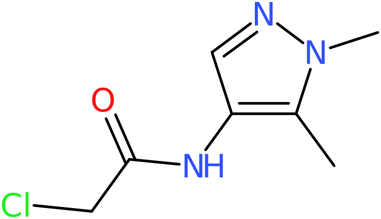 CAS: 957261-65-3 | 2-Chloro-N-(1,5-dimethyl-1H-pyrazol-4-yl)acetamide, >95%, NX71206