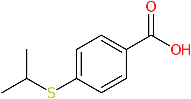 CAS: 13205-50-0 | 4-(Isopropylsulfanyl)benzoic acid, >96%, NX20978