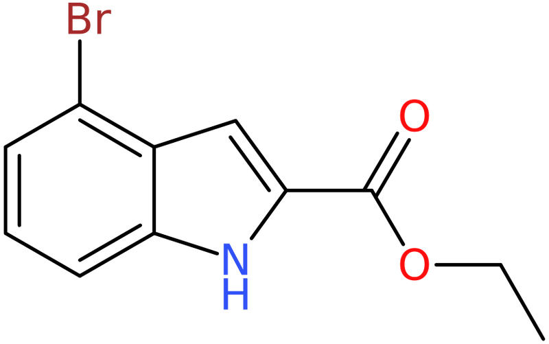 CAS: 103858-52-2 | Ethyl 4-bromo-1H-indole-2-carboxylate, >97%, NX12076