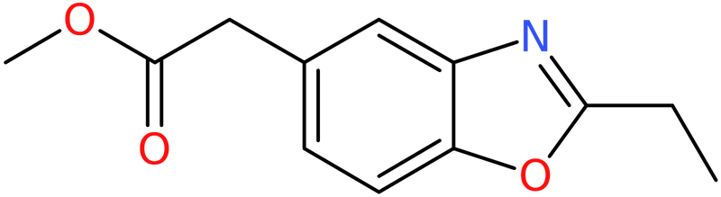 Methyl (2-ethyl-1,3-benzoxazol-5-yl)acetate, NX73782