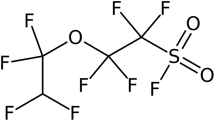 CAS: 104729-49-9 | 1,1,2,2-Tetrafluoro-2-(1,1,2,2-tetrafluoroethoxy)ethanesulphonyl fluoride, NX12365