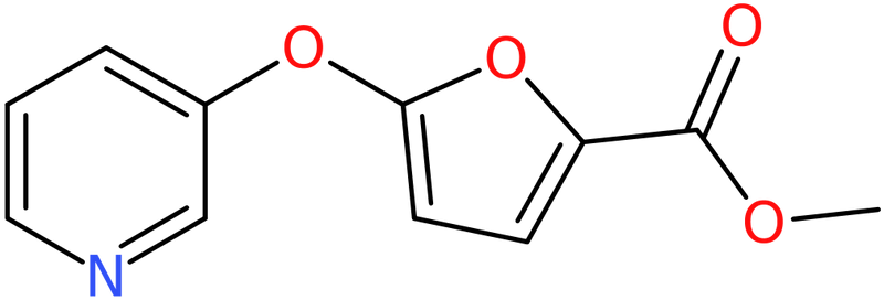 CAS: 852180-38-2 | Methyl 5-(pyridin-3-yloxy)-2-furoate, >97%, NX64121