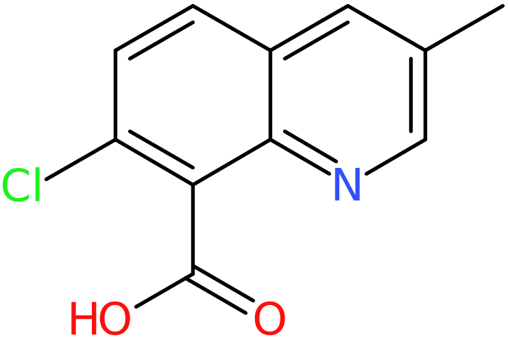 CAS: 90717-03-6 | 7-Chloro-3-methylquinoline-8-carboxylic acid, >98%, NX68078