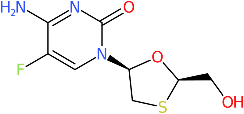 CAS: 143491-54-7 | 4-Amino-5-fluoro-1-((2R,5S)-2-(hydroxymethyl)-1,3-oxathiolan-5-yl)pyrimidin-2(1H)-one, NX24269