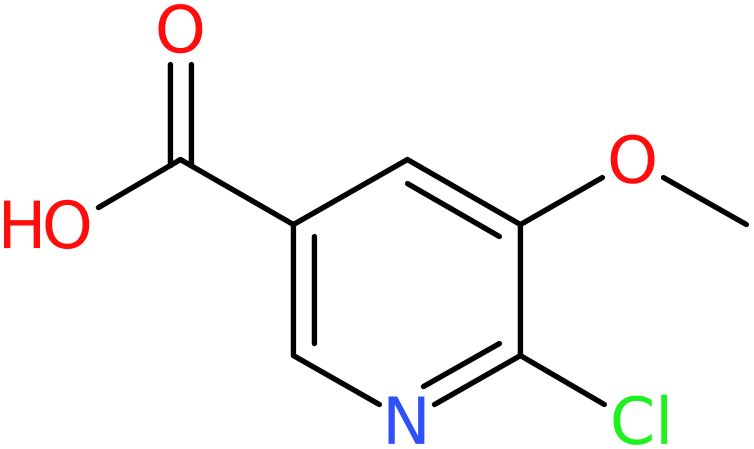 CAS: 915107-39-0 | 6-Chloro-5-methoxynicotinic acid, NX68654