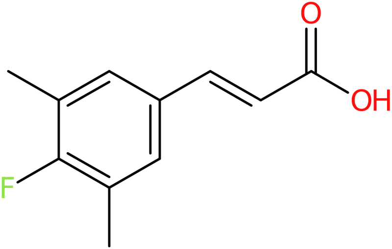 CAS: 1429551-15-4 | 4-Fluoro-3,5-dimethylcinnamic acid, >97%, NX24081