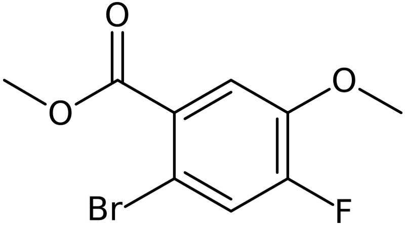 CAS: 1007455-22-2 | Methyl 2-bromo-4-fluoro-5-methoxybenzoate, NX10741