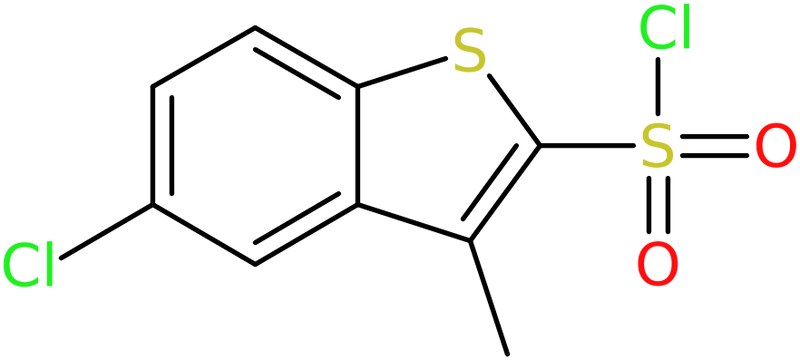 CAS: 166964-33-6 | 5-Chloro-3-methylbenzo[b]thiophene-2-sulphonyl chloride, NX27990