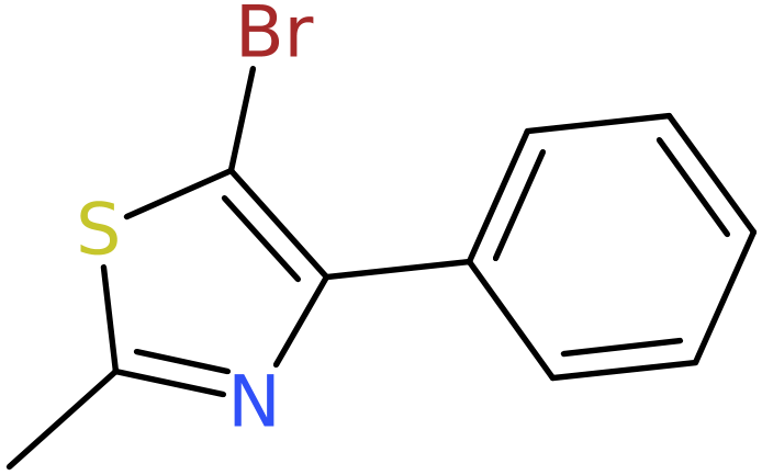 CAS: 78502-81-5 | 5-Bromo-2-methyl-4-phenyl-1,3-thiazole, >97%, NX61963