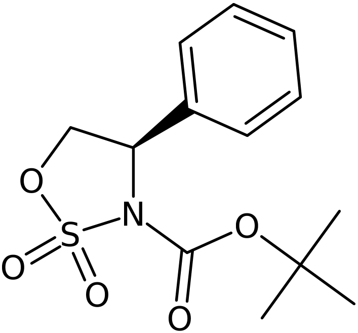 CAS: 1209467-60-6 | (4R)-2,2-Dioxido-4- phenyl -1,2,3-oxathiazolidine, N-BOC protected, >97%, NX17315