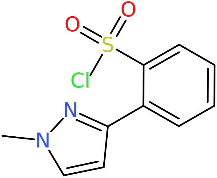 CAS: 87488-81-1 | 2-(1-Methyl-1H-pyrazol-3-yl)-benzenesulphonyl chloride, NX65658