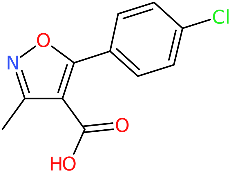 CAS: 91182-89-7 | 5-(4-Chloro-phenyl)-3-methyl-isoxazole-4-carboxylic acid, NX68291