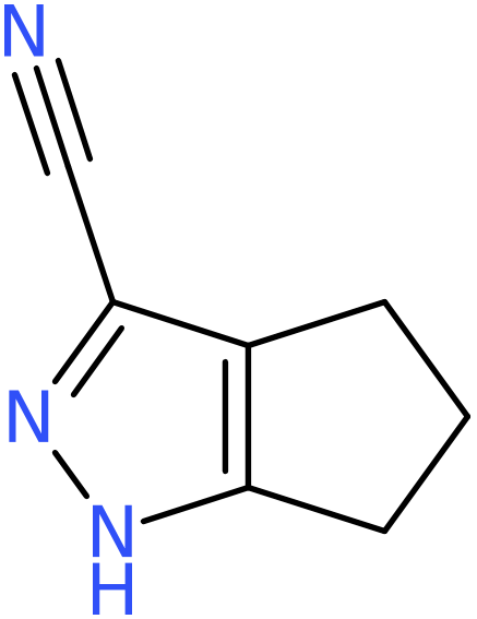 CAS: 851776-29-9 | 1H,4H,5H,6H-Cyclopenta[c]pyrazole-3-carbonitrile, NX64103