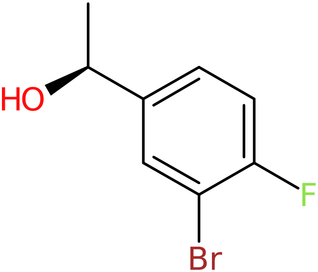 CAS: 929884-46-8 | (1S)-1-(3-Bromo-4-fluorophenyl)ethan-1-ol, NX69368