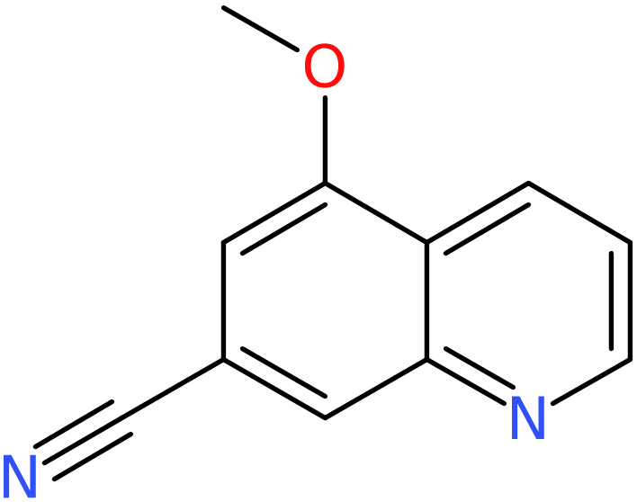 CAS: 1378483-74-9 | 5-Methoxyquinoline-7-carbonitrile, >98%, NX22765