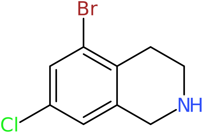 CAS: 1522580-66-0 | 5-Bromo-7-chloro-1,2,3,4-tetrahydroisoquinoline, NX25806