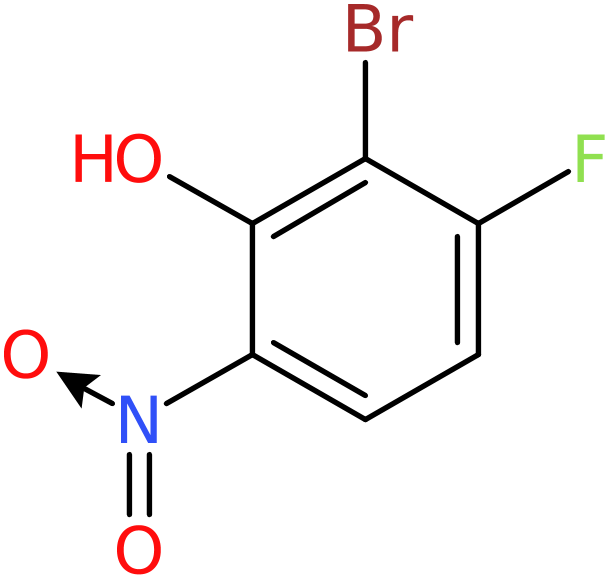 CAS: 103979-08-4 | 2-Bromo-3-fluoro-6-nitrophenol, >95%, NX12127