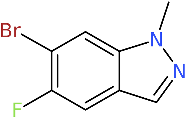 CAS: 1286734-86-8 | 6-Bromo-5-fluoro-1-methyl-1H-indazole, NX20165