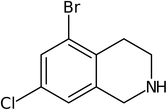 CAS: 1522580-66-0 | 5-Bromo-7-chloro-1,2,3,4-tetrahydroisoquinoline, NX25806