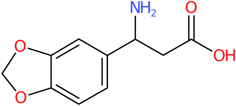 CAS: 129042-60-0 | 3-Amino-3-benzo[1,3]dioxol-5-yl-propionic acid, NX20263