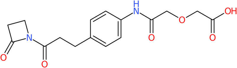 CAS: 1024602-85-4 | ({4-[3-Oxo-3-(2-oxo-azetidin-1-yl)-propyl]-phenylcarbamoyl}-methoxy)-acetic acid, NX11571