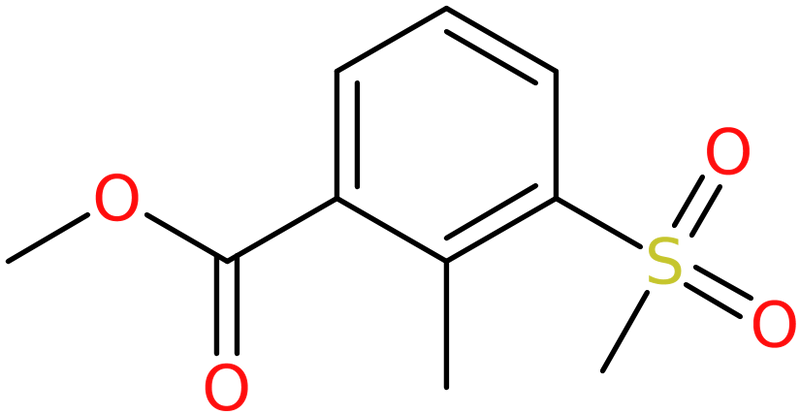 CAS: 1256633-15-4 | Methyl 2-Methyl-3-(methylsulfonyl)benzoate, NX19134