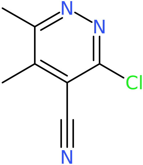 CAS: 93824-72-7 | 3-Chloro-5,6-dimethylpyridazine-4-carbonitrile, NX69902