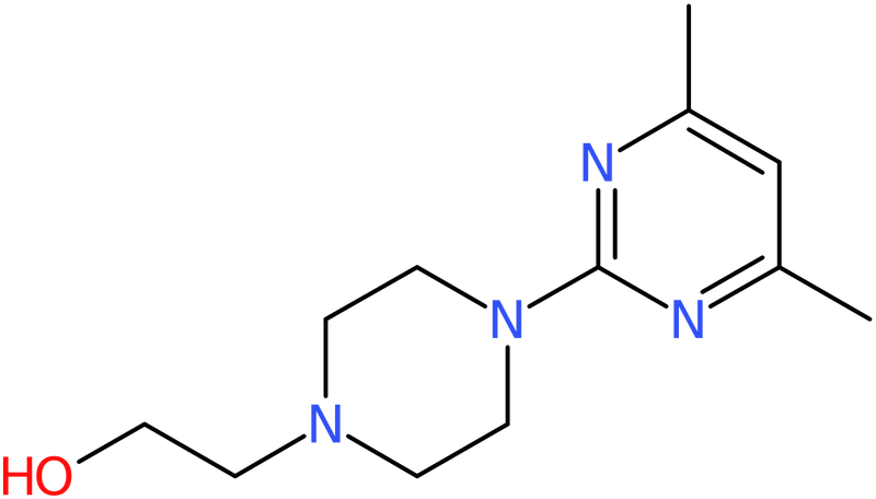 CAS: 942474-37-5 | 1-(4,6-Dimethylpyrimidin-2-yl)-4-(2-hydroxyethyl)piperazine, NX70126