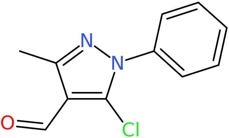 CAS: 947-95-5 | 5-Chloro-3-methyl-1-phenyl-1H-pyrazole-4-carboxaldehyde, NX70372