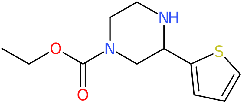 CAS: 85803-50-5 | Ethyl 3-(thien-2-yl)-piperazine-1-carboxylate, NX64396