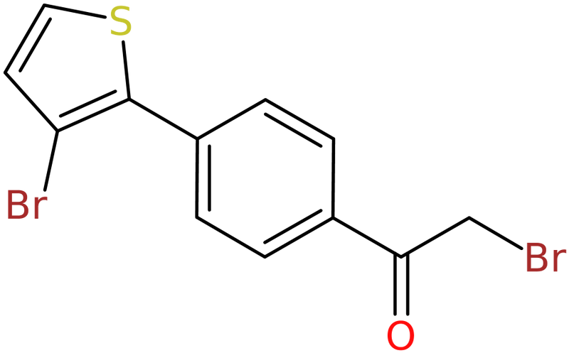 CAS: 944450-89-9 | 4-(3-Bromothien-2-yl)phenacyl bromide, >97%, NX70227