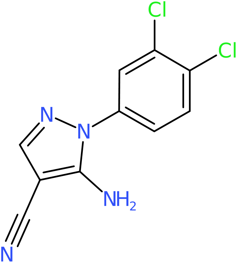 CAS: 58791-78-9 | 5-Amino-1-(3,4-dichlorophenyl)-1H-pyrazole-4-carbonitrile, NX53941