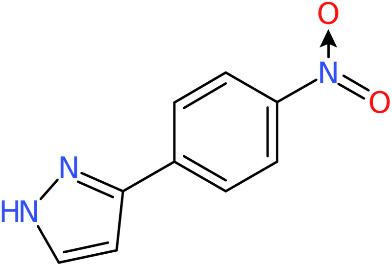 CAS: 20583-31-7 | 3-(4-Nitrophenyl)-1H-pyrazole, NX33421