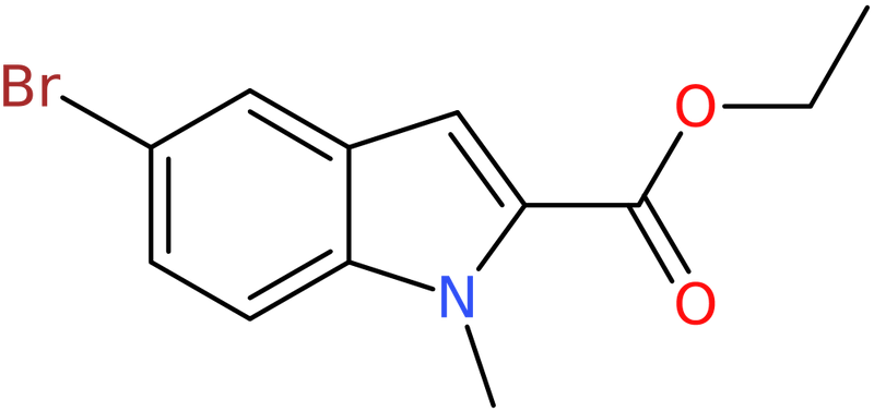 CAS: 91844-20-1 | Ethyl 5-bromo-1-methyl-1H-indole-2-carboxylate, NX68908