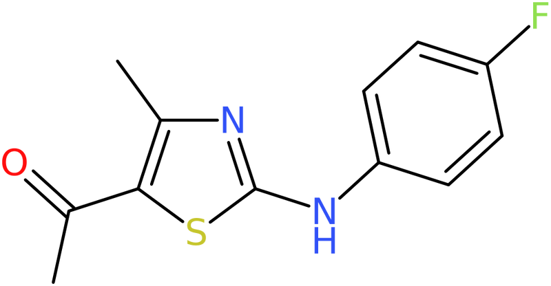 CAS: 952183-69-6 | 5-Acetyl-2-[(4-fluorophenyl)amino]-4-methyl-1,3-thiazole, NX70811