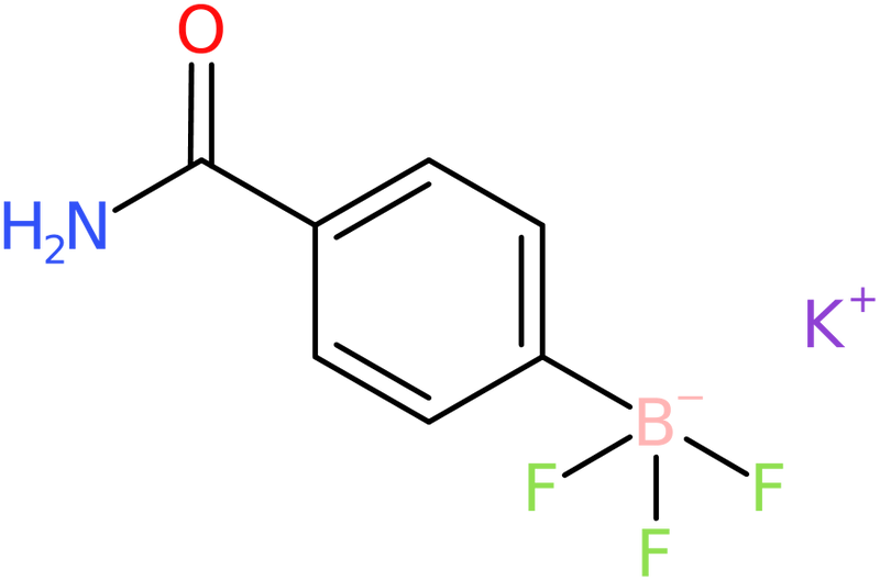 CAS: 850623-63-1 | Potassium (4-aminocarbonylphenyl)trifluoroborate, >96%, NX64006