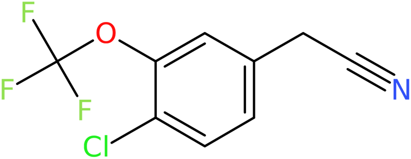 CAS: 886500-97-6 | 4-Chloro-3-(trifluoromethoxy)phenylacetonitrile, >97%, NX66795