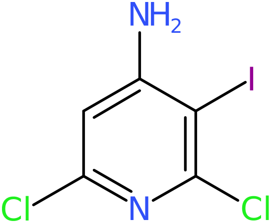 CAS: 1235873-11-6 | 2,6-Dichloro-3-iodopyridin-4-amine, >97%, NX18509