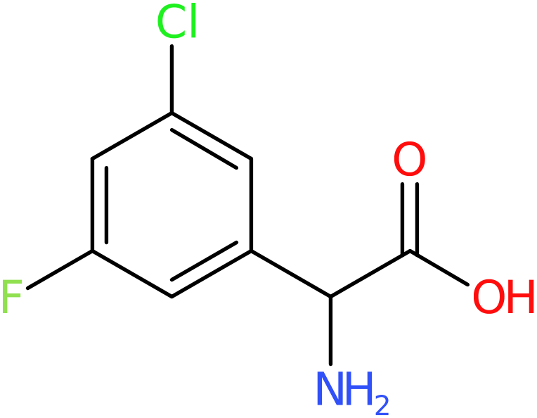 CAS: 1038843-45-6 | 3-Chloro-5-fluoro-DL-phenylglycine, NX12092