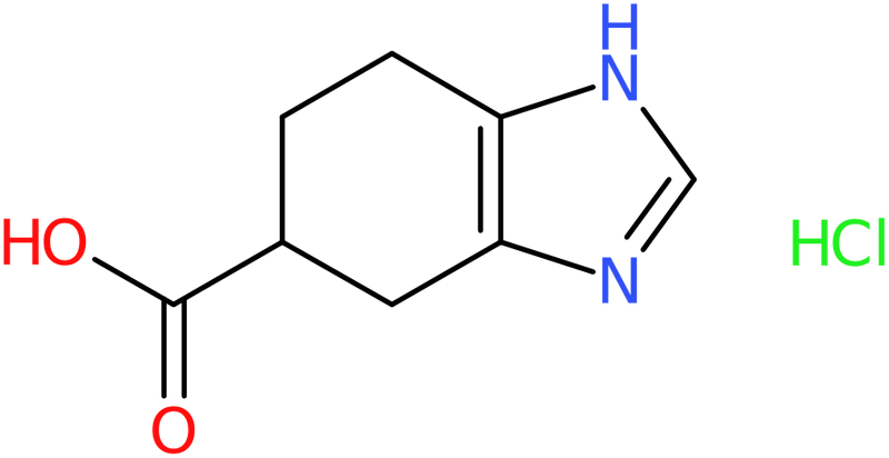 CAS: 131020-57-0 | 4,5,6,7-Tetrahydro-1H-benzoimidazole-5-carboxylic acid hydrochloride, >95%, NX20662