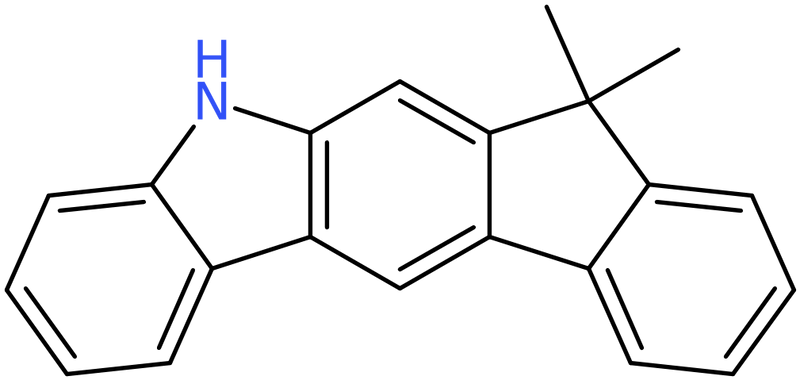 CAS: 1257220-47-5 | 7,7-Dimethyl-5,7-dihydroindeno[2,1-b]carbazole, >95%, NX19192