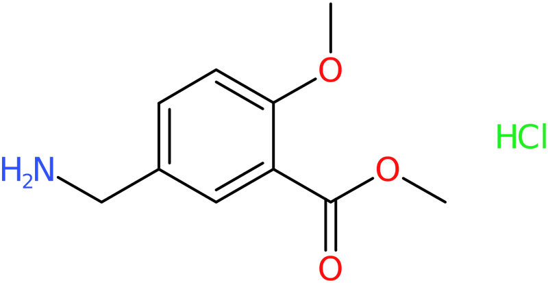 CAS: 1049782-92-4 | Methyl 5-(aminomethyl)-2-methoxybenzoate hydrochloride, >95%, NX12460