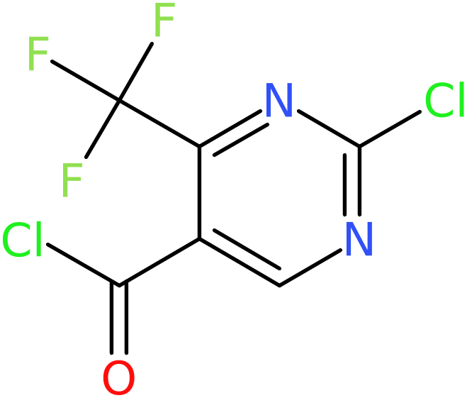 CAS: 154934-99-3 | 2-Chloro-4-(trifluoromethyl)pyrimidine-5-carbonyl chloride, >97%, NX26220