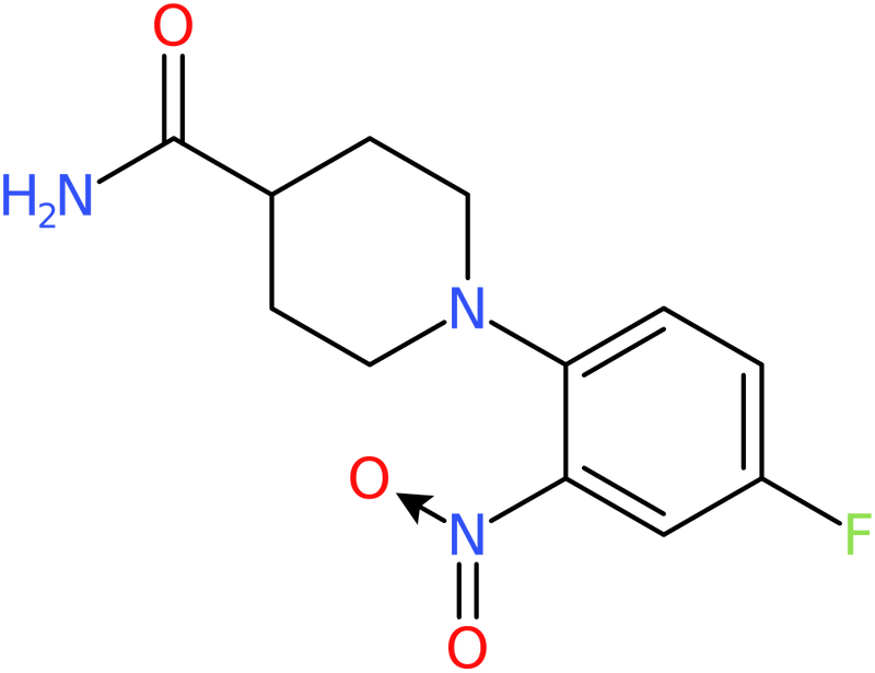 CAS: 874800-67-6 | 1-(4-Fluoro-2-nitrophenyl)piperidine-4-carboxamide, NX65611