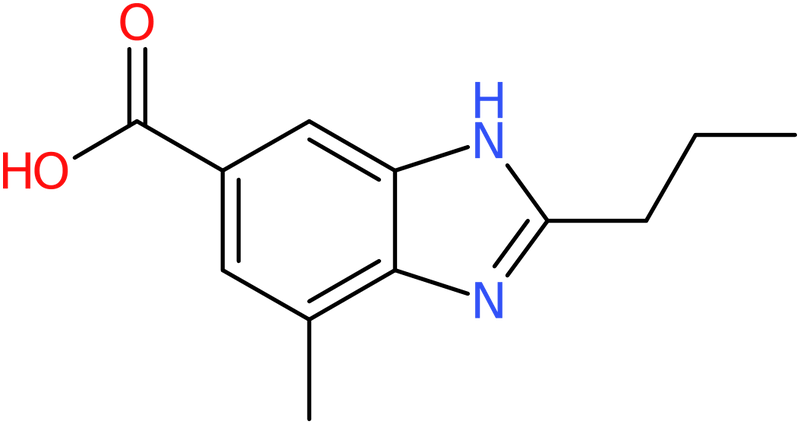 CAS: 152628-03-0 | 4-Methyl-2-propyl-6-benzimidazolecarboxylic Acid, NX25868